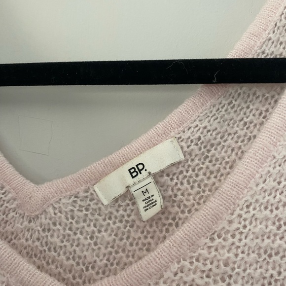 BP. Light Pink Longsleeve Sweater - Picture 3 of 4